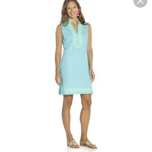 Sail to Sable tunic dress. Color ocean.